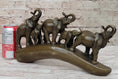 Load image into Gallery viewer, Tibet Royal family Pure Bronze Hot Cast Fine Lotus Lucky Elephant Statue Fortune
