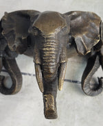 Bronze Metal Elephant Candy Dish Ashtray Original Art Sculpture Decor