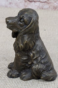 Load image into Gallery viewer, Cocker Spaniel Big Eared Puppy Dog Bronze Figurine Statue Sculpture 6" x 4"
