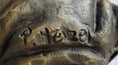 Load image into Gallery viewer, Shar Pei Wrinkly Puppy Dog Bronze Metal Figure Figurine Sculpture Signed Art 6.5" x 6"
