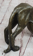 Load image into Gallery viewer, Stretching Cheetah Big Cat Bronze Figurine Figure Sculpture Signed Original 5" x 10"
