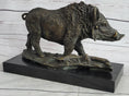 Load image into Gallery viewer, Art Deco HotCast Wild Pig Boar Farm Bronze Animal Statue Sculpture Figurine Gift
