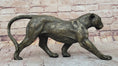 Load image into Gallery viewer, Hot Cast Bronze Cheetah Cat Figurine Sculpture Statue Decor
