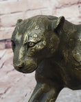 Load image into Gallery viewer, Hot Cast Bronze Cheetah Cat Figurine Sculpture Statue Decor
