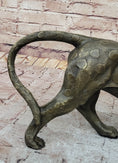 Load image into Gallery viewer, Hot Cast Bronze Cheetah Cat Figurine Sculpture Statue Decor
