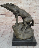 Abstract Crude Impressionist Horse Bronze Sculpture Statue Original Art Signed 