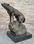 Load image into Gallery viewer, Abstract Crude Impressionist Horse Bronze Sculpture Statue Original Art Signed 

