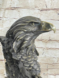 Load image into Gallery viewer, Original Life Size American Bald Eagle Bronze Bust Sculpture Extra Large Figure

