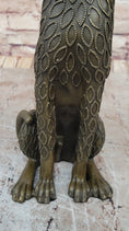 Load image into Gallery viewer, Stylized Bronze Leopard Sculpture – Modern Big Cat Décor for Art Lovers
