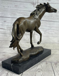 Load image into Gallery viewer, Large Arabian Horse Bronze Sculpture Statue By Williams Figurine Figure Decor
