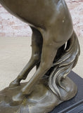 Load image into Gallery viewer, Rearing Stallion Horse Bronze Sculpture Statue Equestrian Horses Decor Signed Original Art

