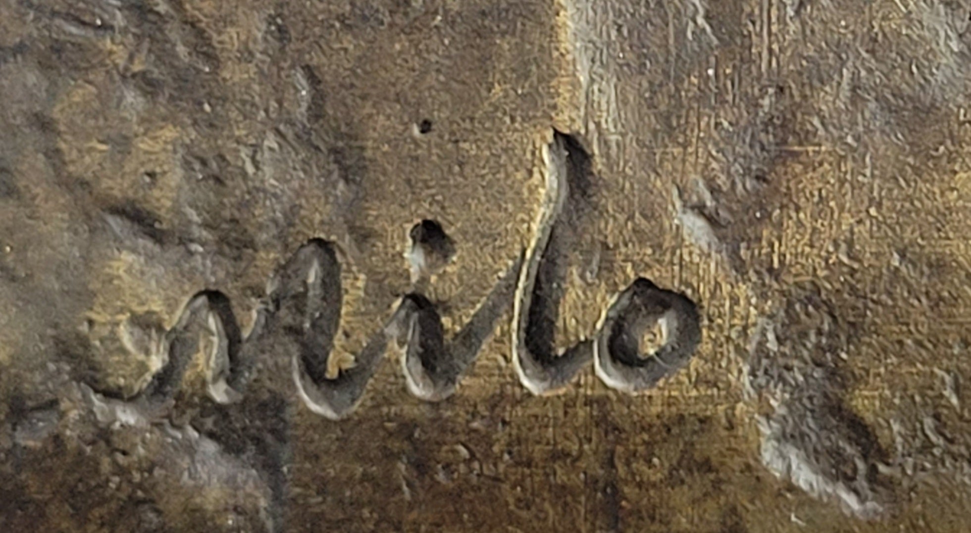 Horse Head Bust Abstract Bronze Metal Statue Sculpture Figure on Marble Base Original Art