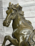 Load image into Gallery viewer, Sergeant Reckless USMC Marine Corps War Horse Mare Bronze Metal Sculpture Statue
