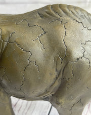 Elephant Bronze Metal Figurine Figure Sculpture Decor 11