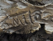 Hand Made Original Milo Eagle Falcon Head Genuine Bronze Sculpture Statue