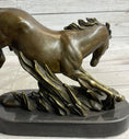 Load image into Gallery viewer, Signed Original Artwork by Fisher Wild Horse Bronze Sculpture Figurine Statue Decor
