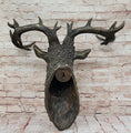 Load image into Gallery viewer, Hanging Wall Art Mounted Elk Deer Bust Head Stag Antlers Buck Bronze Sculpture
