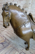 Load image into Gallery viewer, Tang Horse by Zhang Art Deco Modern Bronze Sculpture Figurine Hot Cast Statue
