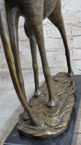 Load image into Gallery viewer, Hot Cast Bronze Metal Elephant Sculpture Statue Figure after Salvador Dali on Marble Base
