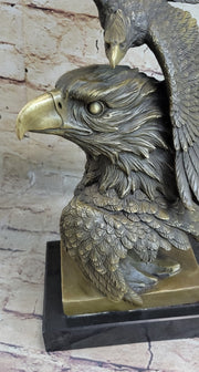 Large American Bald Eagle Hot Cast Bronze Sculpture Figurine Figure Statue Deal