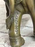 Load image into Gallery viewer, Stacked 3 Lucky Elephants Bronze Metal Statue Sculpture Figurine 12" x 12"
