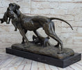 Load image into Gallery viewer, Hot Cast Bronze Sculpture of Hunting Dog Retriever with Rabbit in Mouth
