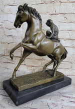 Horseback Monkey on My Back Riding Horse Bronze Statue Sculpture Figure by Milo 13
