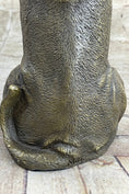 Load image into Gallery viewer, Hot Cast Bronze Puppy Dog Begging Signed Original Art Sculpture Statue Figure
