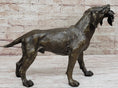 Load image into Gallery viewer, Signed Truffot Hunting Dog With Dead Bird Bronze Art Deco Sculpture Home Decor
