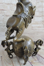 Chinese Tang Horse Lost Wax Bronze Metal Sculpture Handmade Art by Milo