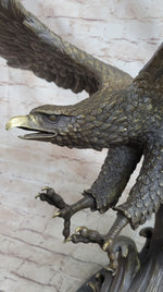Bronze Metal Eagle Statue Sculpture Garden Yard Original Casting 26