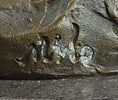 Load image into Gallery viewer, Signed Barye Excited Rearing Horse Bronze Marble Sculpture Racing Marble Figure
