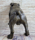 Load image into Gallery viewer, Signed Original Extra Large English Bulldog Dog Animal Bronze Sculpture Statue
