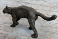 Load image into Gallery viewer, Bronze Metal Cat Kitten Housecat Sculpture Statue Figurine Feline Art Signed Original
