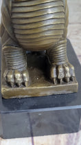 Load image into Gallery viewer, Vintage Fengshui Bronze Guardian Fu Foo Dogs Lion Door Leo Statue Lions Erte
