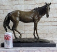 Load image into Gallery viewer, Show Horse Fine Bronze Mare Equine Art Sculpture Statue PJ Mene Equestrian Decor
