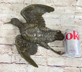 Load image into Gallery viewer, Vintage Cast Bronze Wall Hanging Bronze Bird Flying Eagle Sculpture Figure
