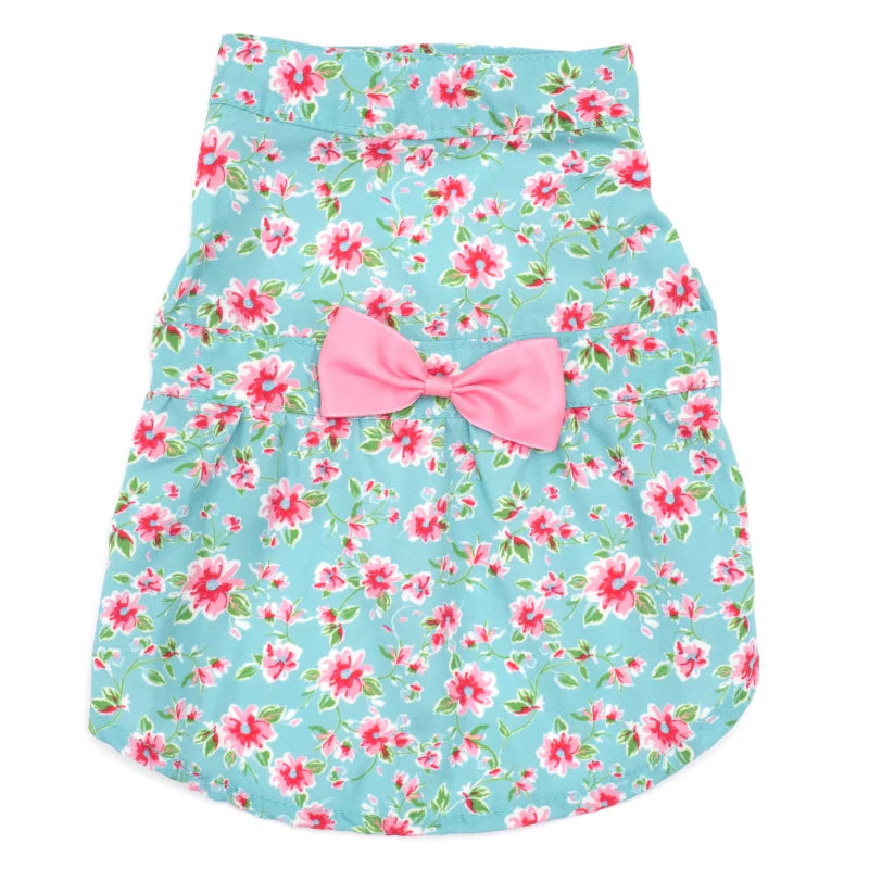 The Worthy Dog - Watercolor Floral Dress - Southlake Paws