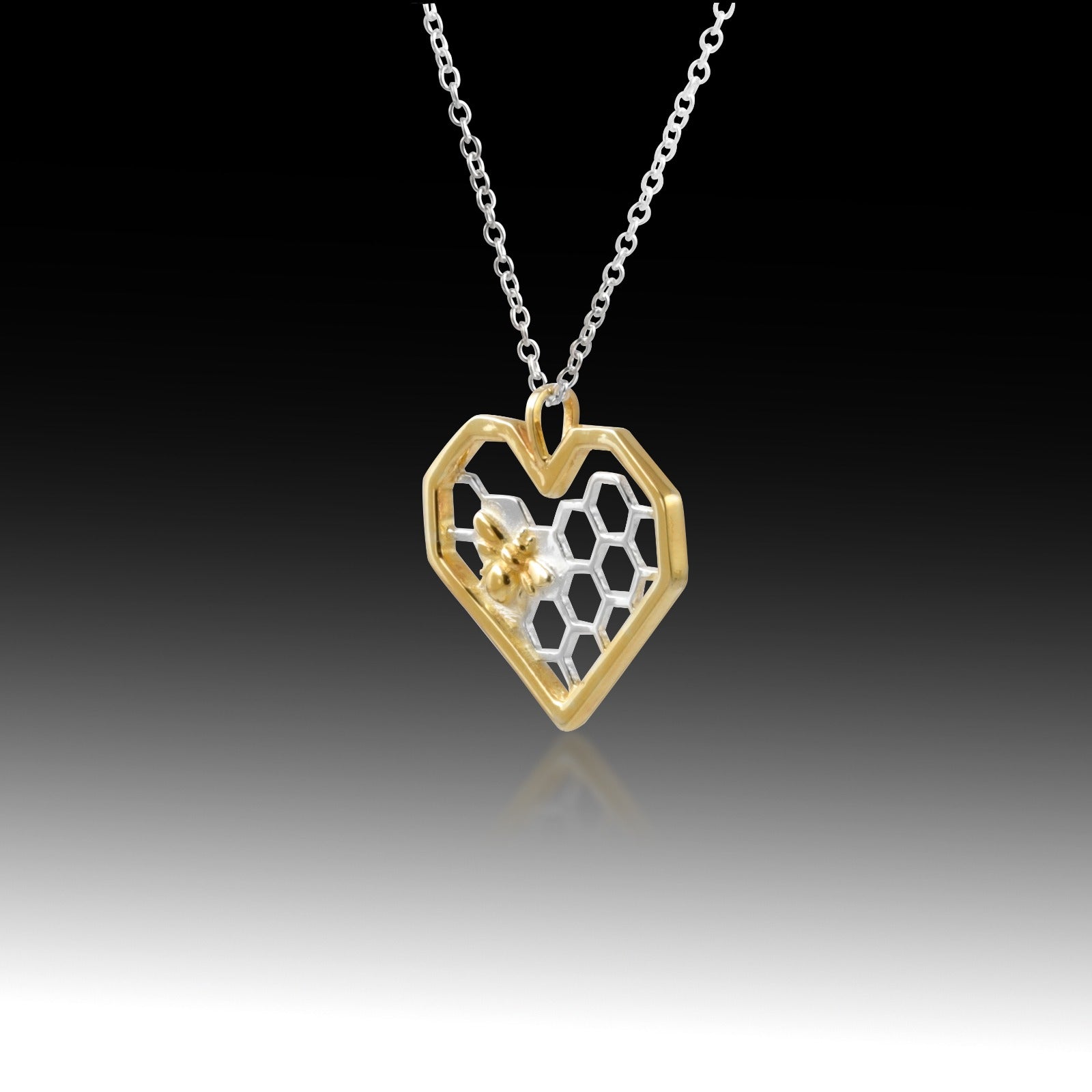 Honey Heart Pendant