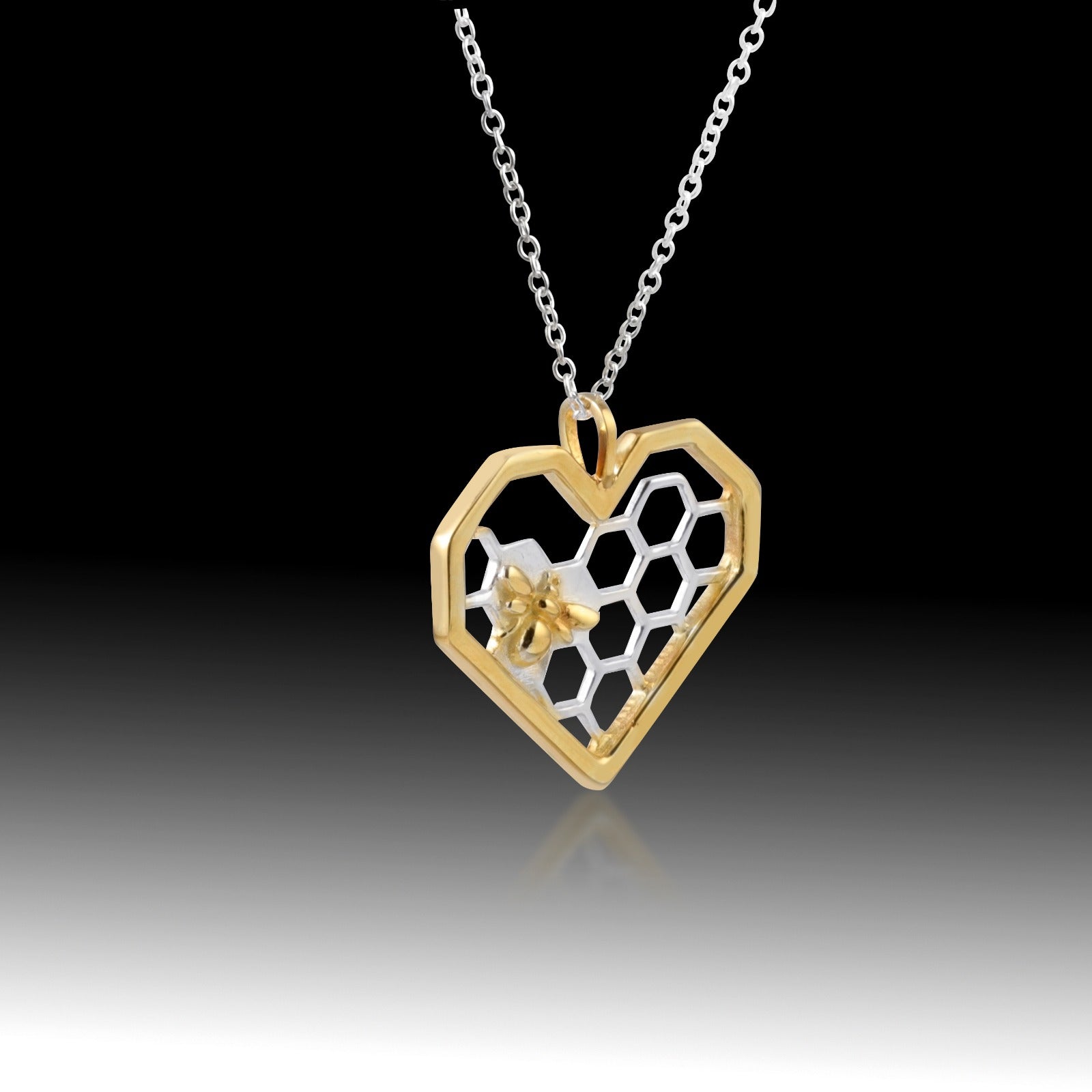 Honey Heart Pendant