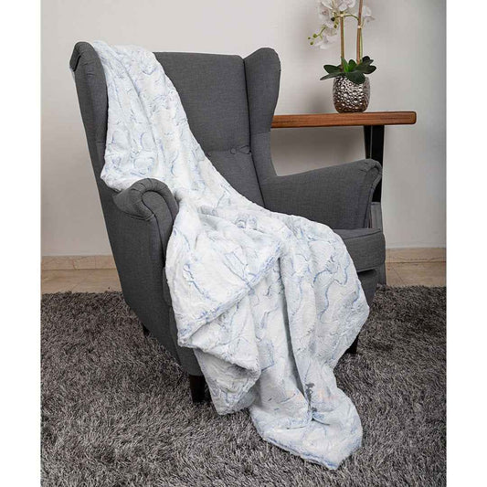 Hello Doggie Whisper Throw Handmade Blanket