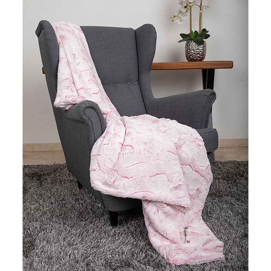 Hello Doggie Whisper Throw Handmade Blanket