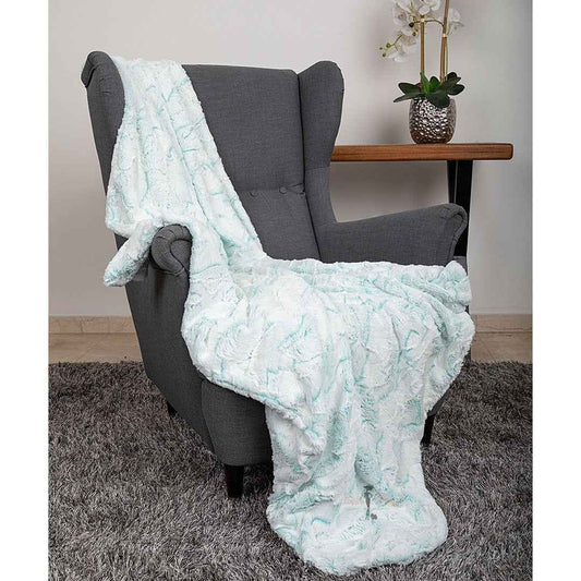 Hello Doggie Whisper Throw Handmade Blanket