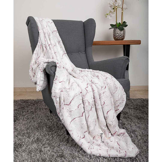 Hello Doggie Whisper Throw Handmade Blanket