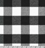 White & Black Buffalo Plaid Dog Bandana