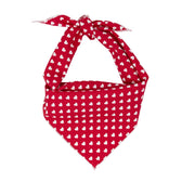 White Hearts Valentine Bandana
