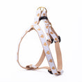Load image into Gallery viewer, White Heart of Gold Dog Harness
