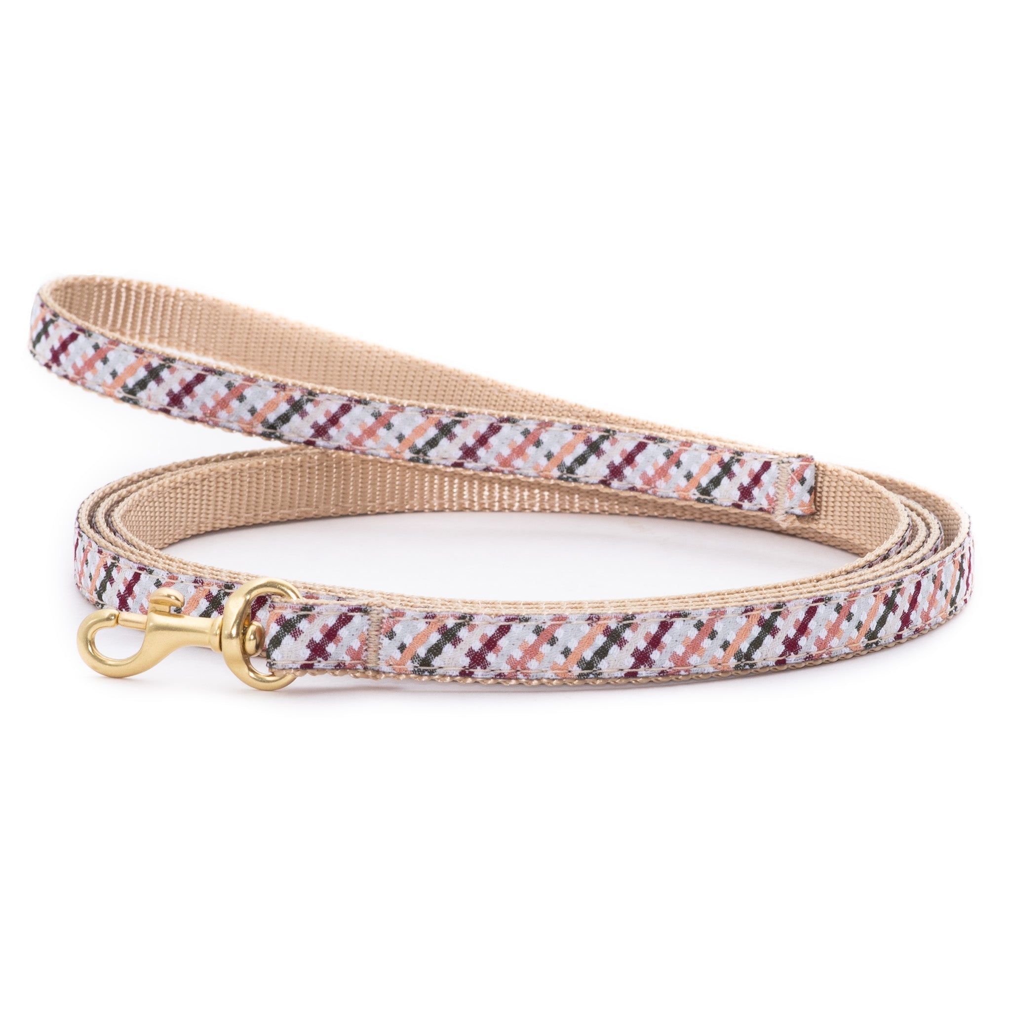 Wickford Gingham Small Breed Dog Lead | Southlake Paws