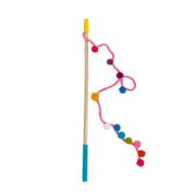 Wooly Cat Wand Toy – Pom Pom