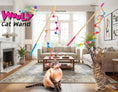 Load image into Gallery viewer, Wooly Cat Wand Toy – Pom Pom

